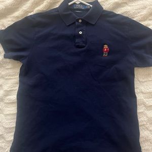 custom slim fit polo bear polo shirt men medium
